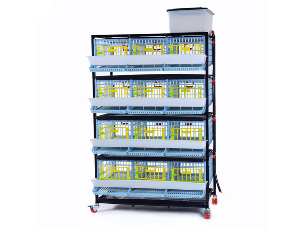 CIMUKA BYK-03-4K - Klietka pre prepelice 98x62x164 cm
