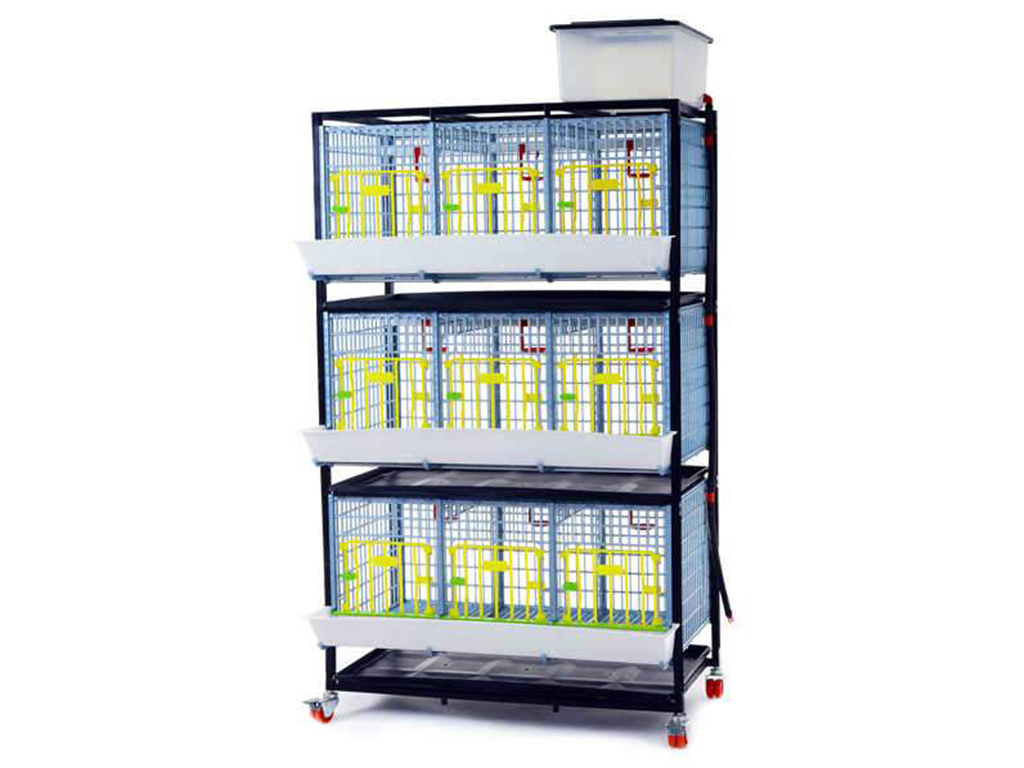 CIMUKA GL40-03-3K - Klietka pre odchov hydiny 98x60x173 cm