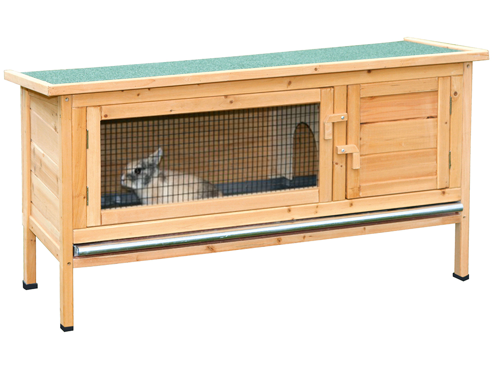 Králikáreň ALFRÉD 116x45x62cm - koterec pre králiky a morčatá