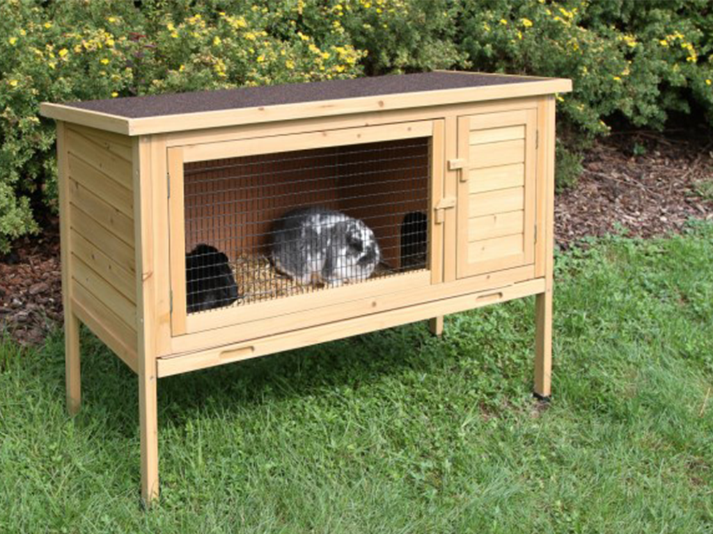 Králikáreň BUDDY 116x52x82 cm - koterec pre králiky a morčatá