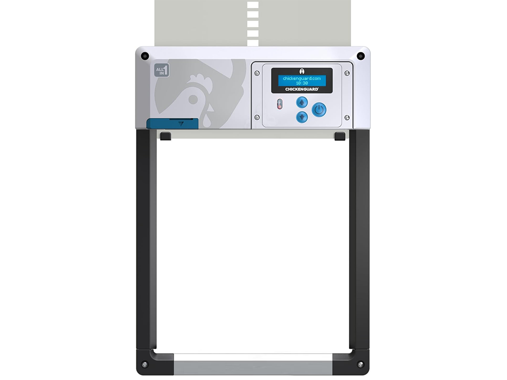 CHICKEN GUARD ALL IN ONE komplet automatického otvárania a zatvárania kurína