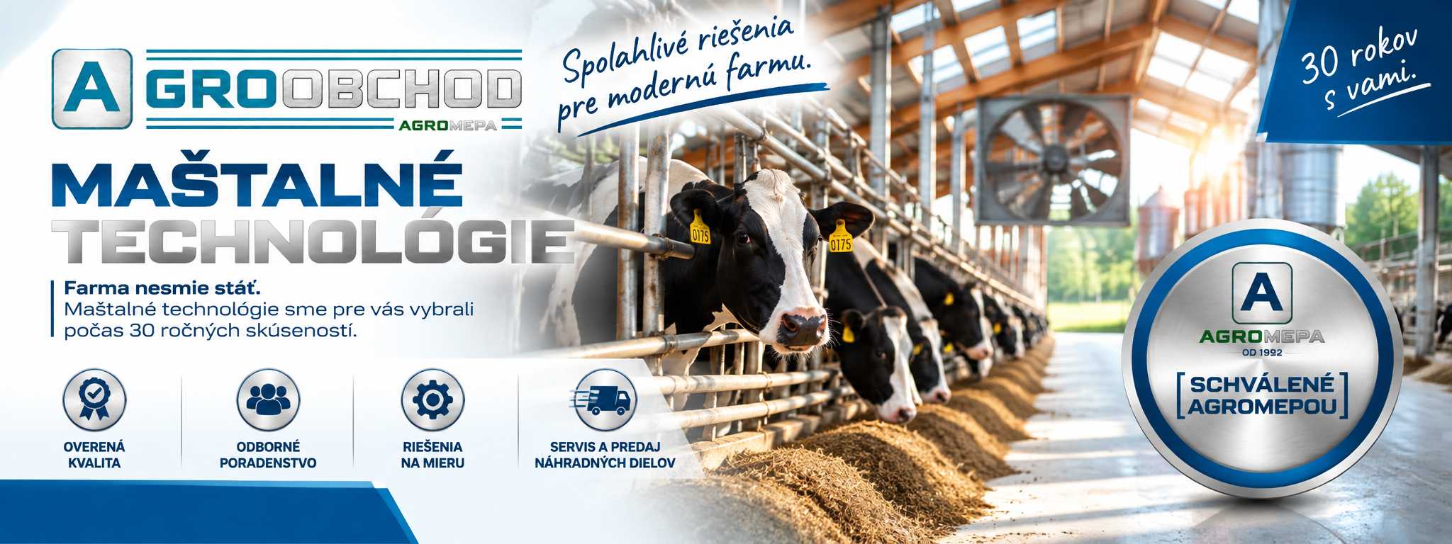 Maštaľné technológie a stroje