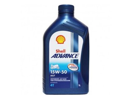 Shell Advance AX7 4T 15W-50 1 l