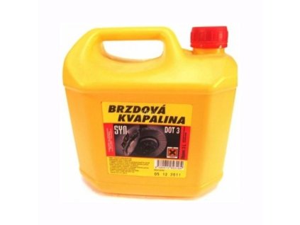 GrandX Brzdová kvapalina DOT 3 5 l