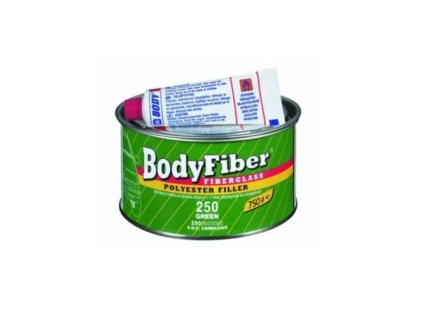 HB BODY tmel so sklenným vláknom - fiber F250 zelený 1,5KG