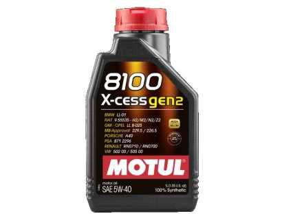 Motul 8100 X-CESS GEN2 5W-40 1 l