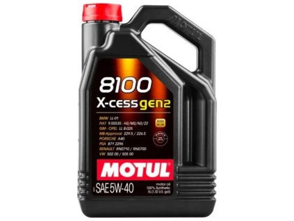 Motul 8100 X-CESS GEN2 5W-40 5 l
