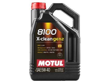 Motul 8100 X-CLEAN GEN2 5W-40 5 l