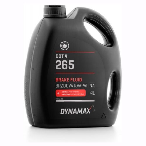Brzdová kvapalina DYNAMAX 265 DOT 4 4 l
