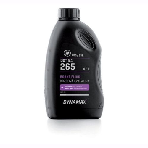 Brzdová kvapalina DYNAMAX 265 DOT 5.1 500 ml