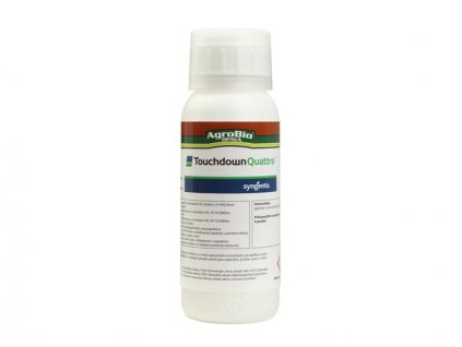 pripravek proti jednoletym a viceletym plevelum agrobio touchdown quattro 500 ml