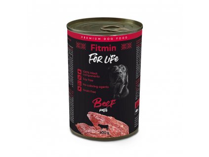 ffl dog tin beef 400g h L