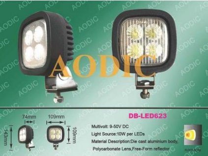 LED - pracovní světlo 40 W