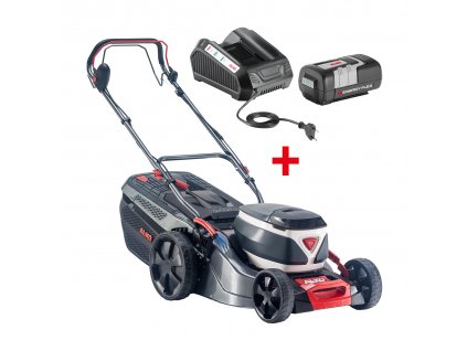 119978 energy flex lawnmower 46 2 li set with battery and charger webshop