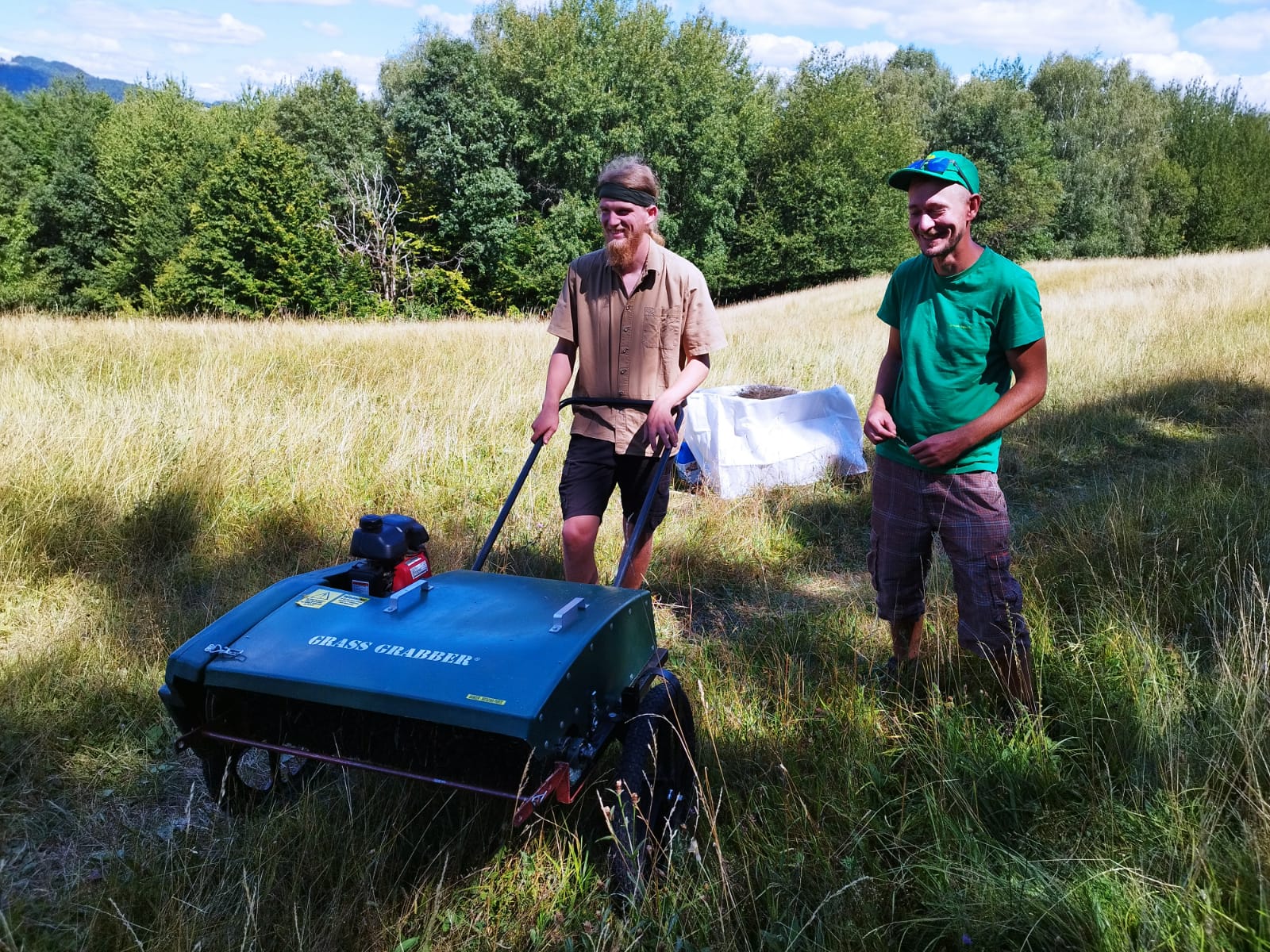 Zber semien kartáčovými zberačmi je doménou našich kolegov