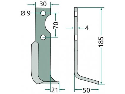 angled blade 180agr 04r 2