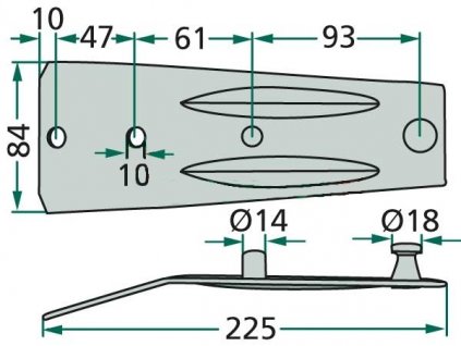 blade holder 52506580109 2