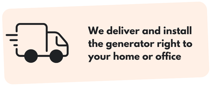 Home or office delivery included