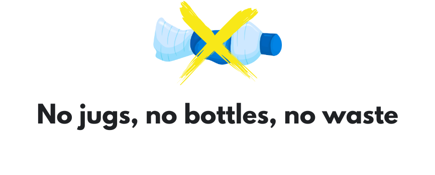 No barrels. No bottles. Zero waste.