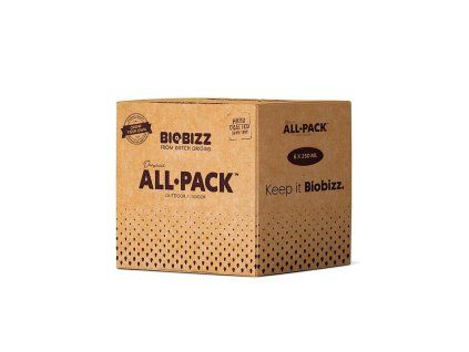 Biobizz All Pack Indoor 6x 500 ml, sada hnojiv