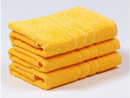 rucnik frote 50x100 comfort zluty 1