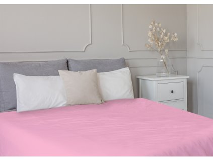 26820 prosteradlo jersey mako 200x200 cm ruzova