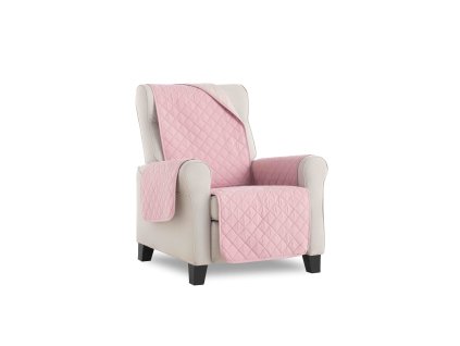 27301 oboustranny potah na kreslo ruzova bezova