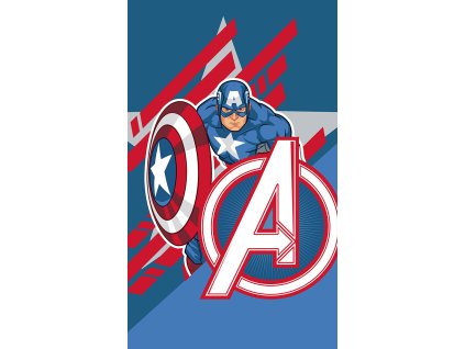 Detsky rucnik Avengers Kapitan Amerika 30x50 AV2294009