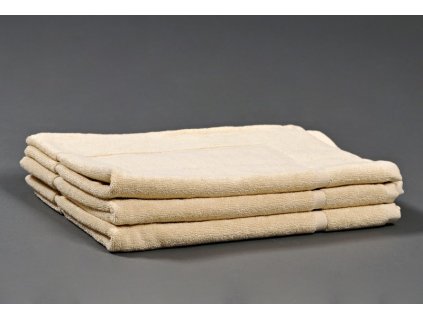 koupelnova predlozka frote 50x70 750g kremova 1
