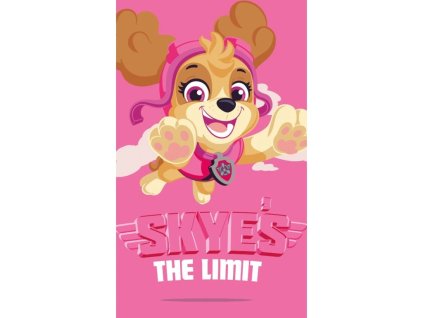 42821 detsky rucnik tlapkova patrola hrdinka skye 30x50