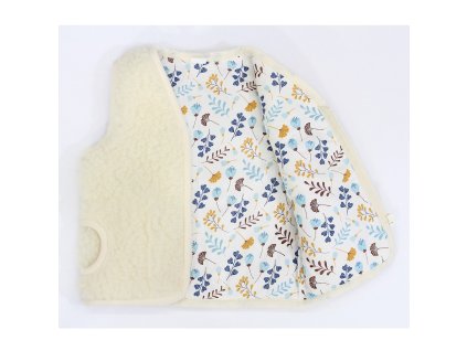 vlnena vesta pro deti slonova kost