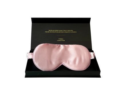 ruzova maska na spani