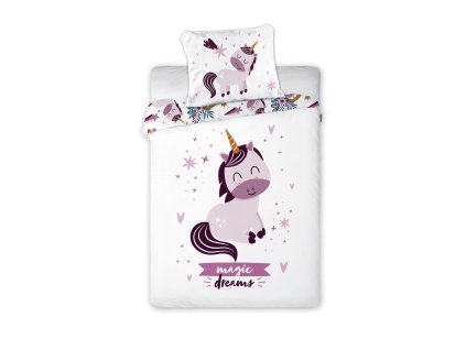 Pościel 100x135+40x60 Przytulaki 018 Magic Unicorn EAN 5904541925189