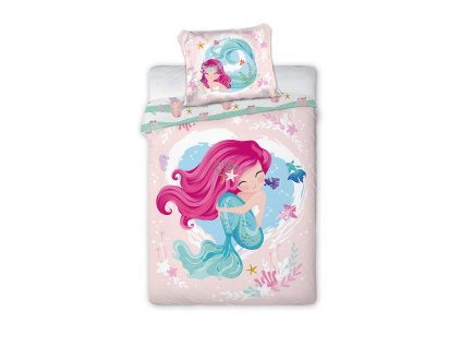 Pościel 100x135+40x60 Przytulaki 020 Syrenka EAN 5904541925202