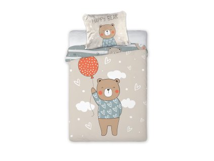 Pościel 100x135+40x60 Przytulaki 026 Miś Balonik EAN 5904541926193