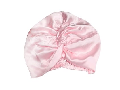 hedvabna cepice ruzova