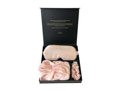 hedvabna sada cepice ruzova