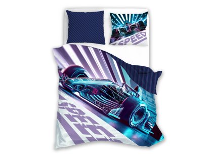 Pościel 140x200+70x90 Młodzieżowa 030 bolid EAN 5904541925141 1