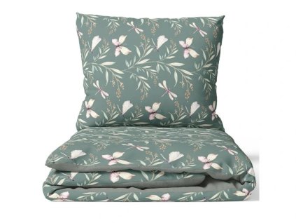 44107 3 bavlnene povleceni motyli louka 140x200 slozene