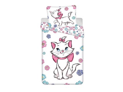 Bavlněné povlečení 140x200 + 70x90 cm - Marie Cat "Floral" 1