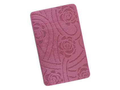 Koupelnová předložka 60x100 cm - Růže lila