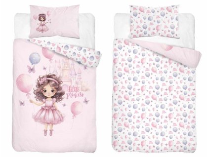 Povlečení do postýlky 100x135 + 40x60 cm - Little Princess