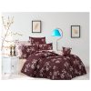 33821 bavlnene povleceni idil burgundy bedtex