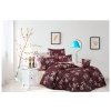 33821 3 bavlnene povleceni idil burgundy bedtex big