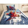 24439 5 bavlnene povleceni 140x200 70x90 cm spider man blue 04