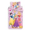 5693 detske bavlnene povleceni disney princess pink 02