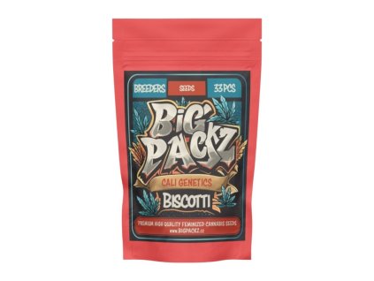 Konopné semínko big packz cali genetics biscotti fem konopna semena.jpg