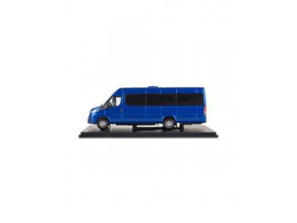 model blue daily minibus 1