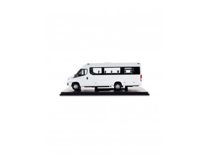 model iveco minibus white 1