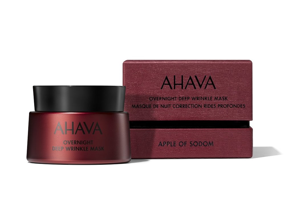 AHAVA Celonoční maska pro vyhlazení hlubokých vrásek Obsah: 50ml